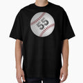 Baseball Ball Number 55 Fifty Five T-Shirt - Minimalist Print for Adults - T-Shirt, Sweatshirt, Hoodie
