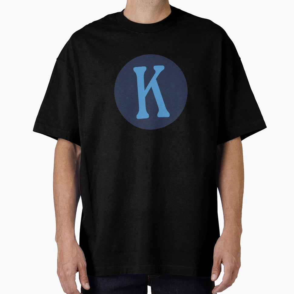 Letter K Monogram T-Shirt - Trendy Graphic Men Women - T-Shirt, Sweatshirt, Hoodie