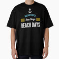 Ocean Waves Sun Rays Beach Days T-Shirt - Fun Novelty Design Unisex - T-Shirt, Sweatshirt, Hoodie