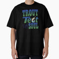 Trout Fishing Illustration Trout Test T-Shirt - Unique Graphic Men Women - T-Shirt, Sweatshirt, Hoodie