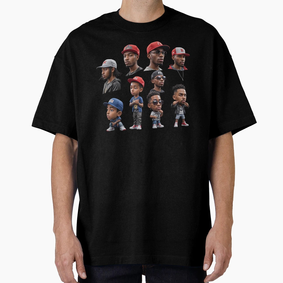 Hip Hop Urban T-Shirt - Casual Everyday Wear for Adults - T-Shirt, Sweatshirt, Hoodie