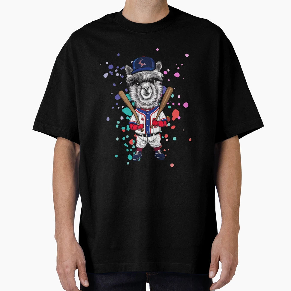 Lama Baseball T-Shirt - Unique Graphic Unisex - T-Shirt, Sweatshirt, Hoodie