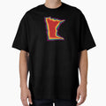 Colorful Bright Multicolored Minnesota Mn T-Shirt - Graphic Print Men Women - T-Shirt, Sweatshirt, Hoodie