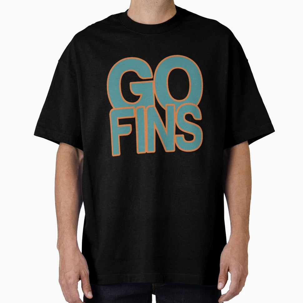 Go Fins T-Shirt - Casual Everyday Wear Unisex - T-Shirt, Sweatshirt, Hoodie