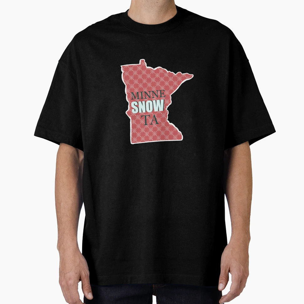 Minnesnowta T-Shirt - Minimalist Print for Adults - T-Shirt, Sweatshirt, Hoodie