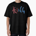 King Nyc Red Blue T-Shirt - Graphic Print Unisex - T-Shirt, Sweatshirt, Hoodie