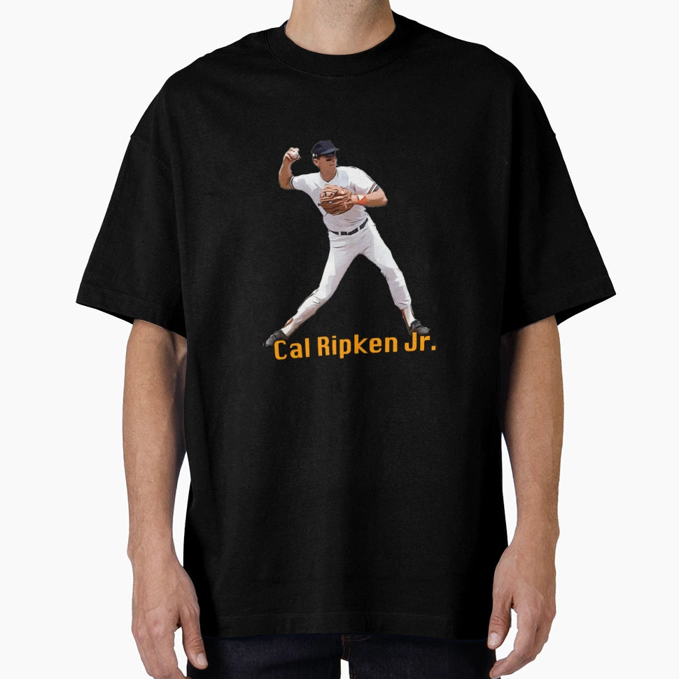 Cal Ripken Jr T-Shirt - Trendy Graphic for Adults - T-Shirt, Sweatshirt, Hoodie