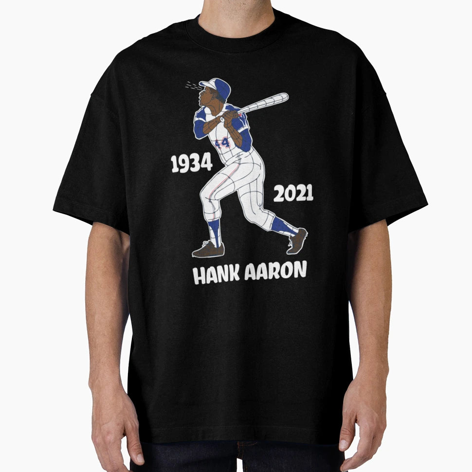 Hank Aaron 1934 2021 T-Shirt - Graphic Print for Adults - T-Shirt, Sweatshirt, Hoodie
