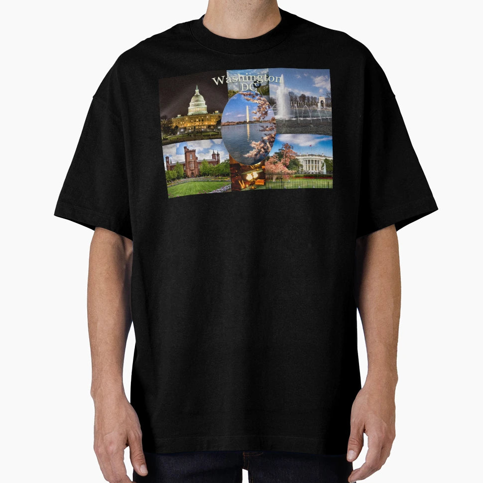 Explore Washington Dc T-Shirt - Custom Art Print Unisex - T-Shirt, Sweatshirt, Hoodie