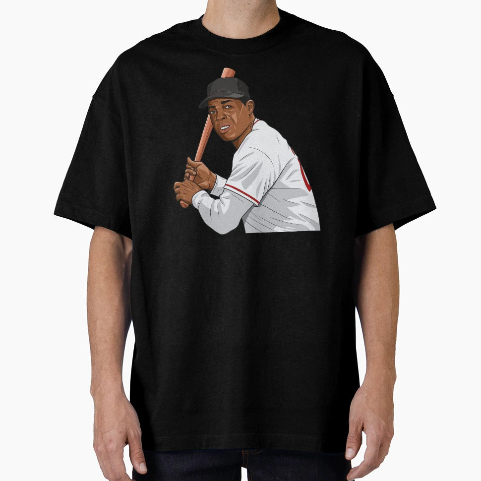 Willie Mays T-Shirt - Minimalist Print for Adults - T-Shirt, Sweatshirt, Hoodie