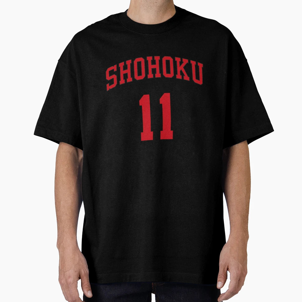 Slam Dunk Shohoku Basketball Team N 11 T-Shirt - Graphic Print for Adults - T-Shirt, Sweatshirt, Hoodie