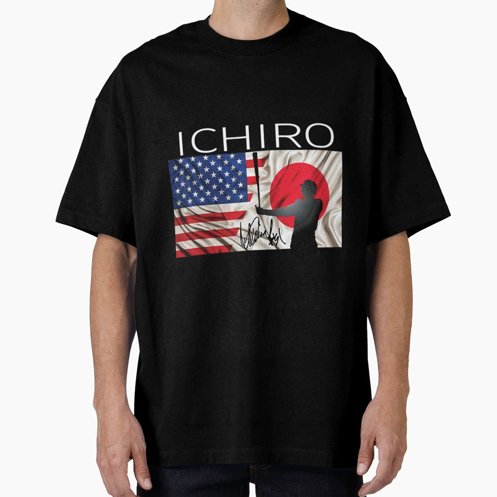 Ichiro T-Shirt - Graphic Print Men Women - T-Shirt, Sweatshirt, Hoodie