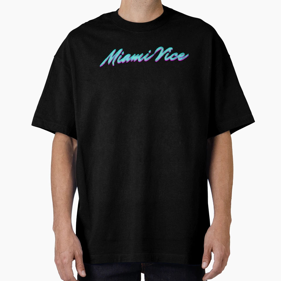 Miami Vice T-Shirt - Novelty Apparel for Adults - T-Shirt, Sweatshirt, Hoodie
