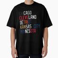 Al Central Teams Colors And Locations T-Shirt - Unique Graphic Unisex - T-Shirt, Sweatshirt, Hoodie