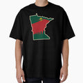Minnesota Hockey And T-Shirt - Custom Art Print Men Women - T-Shirt, Sweatshirt, Hoodie