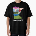 State Minnesota T-Shirt - Graphic Print Men Women - T-Shirt, Sweatshirt, Hoodie