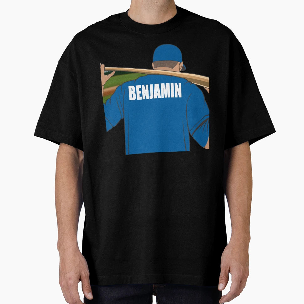 Benjamin Baseball T-Shirt - Custom Art Print for Adults - T-Shirt, Sweatshirt, Hoodie
