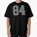 84 Number Aqua Orange Lucky Sports T-Shirt - Fun Novelty Design Men Women - T-Shirt, Sweatshirt, Hoodie