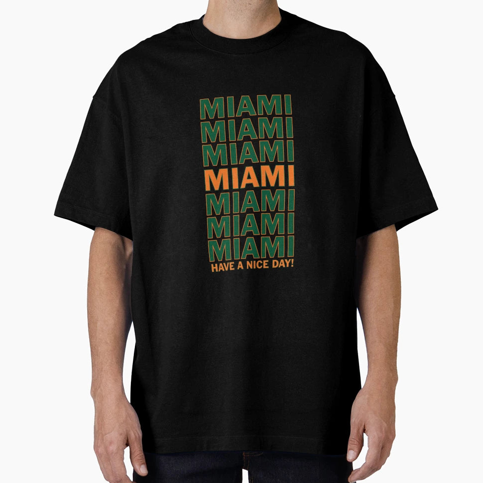 Miami Thank You T-Shirt - Fun Novelty Design Men Women - T-Shirt, Sweatshirt, Hoodie