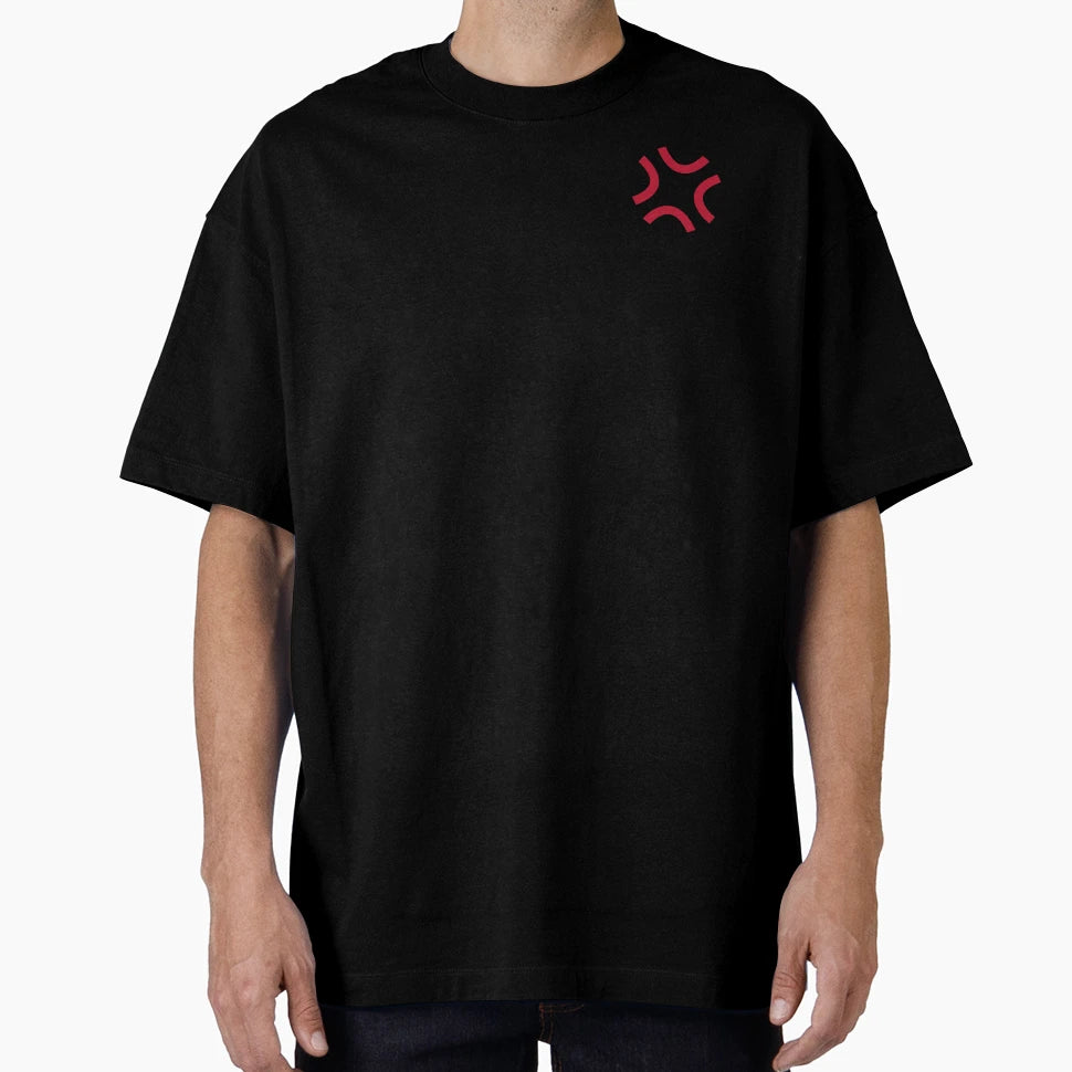 Anime Angry Mark T-Shirt - Graphic Print Unisex - T-Shirt, Sweatshirt, Hoodie
