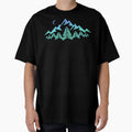 Crescent Moon Mountain Forest Landscape T-Shirt - Unique Graphic Unisex - T-Shirt, Sweatshirt, Hoodie