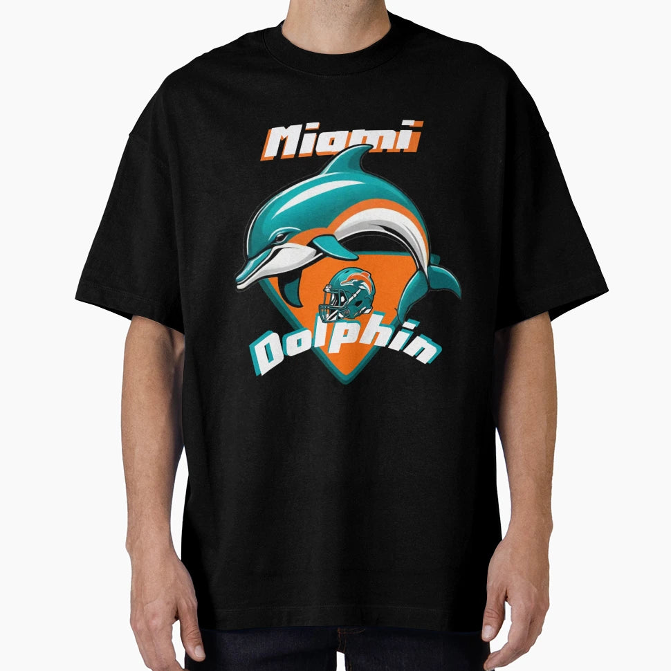 Art Miami Dolphins T-Shirt - Graphic Print Unisex - T-Shirt, Sweatshirt, Hoodie