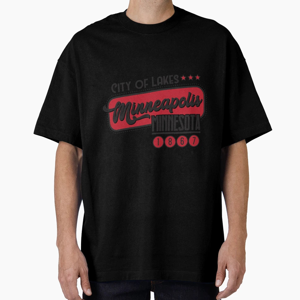 Minneapolis Minnesota Usa T-Shirt - Aesthetic Graphic Men Women - T-Shirt, Sweatshirt, Hoodie