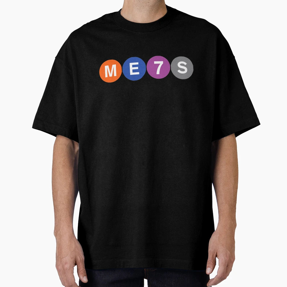 Mets Subway Sign Logo T-Shirt - Graphic Print for Adults - T-Shirt, Sweatshirt, Hoodie