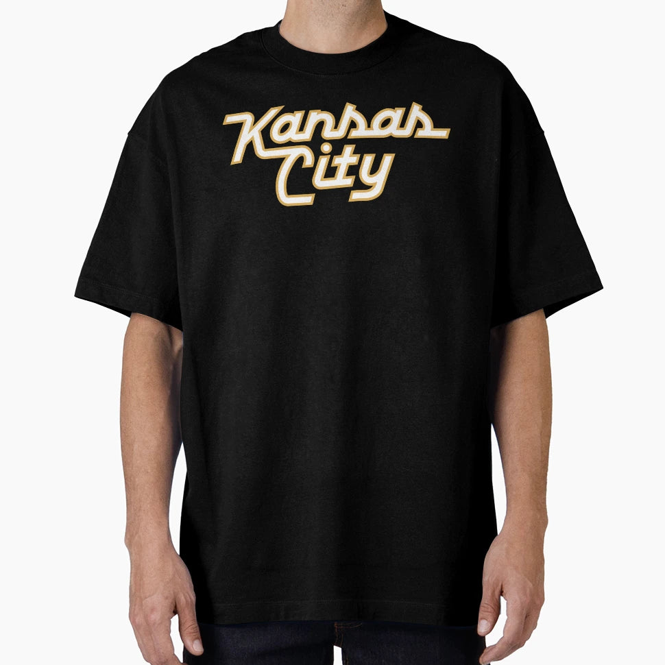 Kansas City Yellow Logo T-Shirt - Streetwear Style Men Women - T-Shirt, Sweatshirt, Hoodie