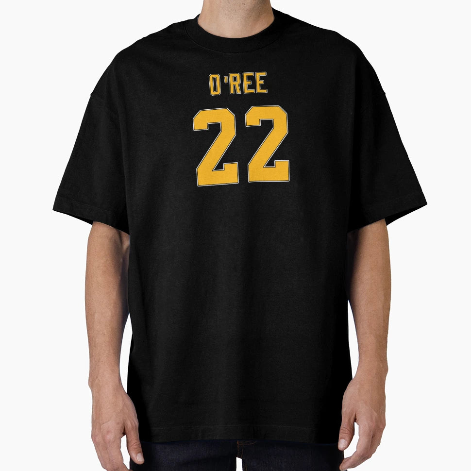 Boston Hockey Trailblazer 22 Willie Oree T-Shirt - Unique Graphic Men Women - T-Shirt, Sweatshirt, Hoodie