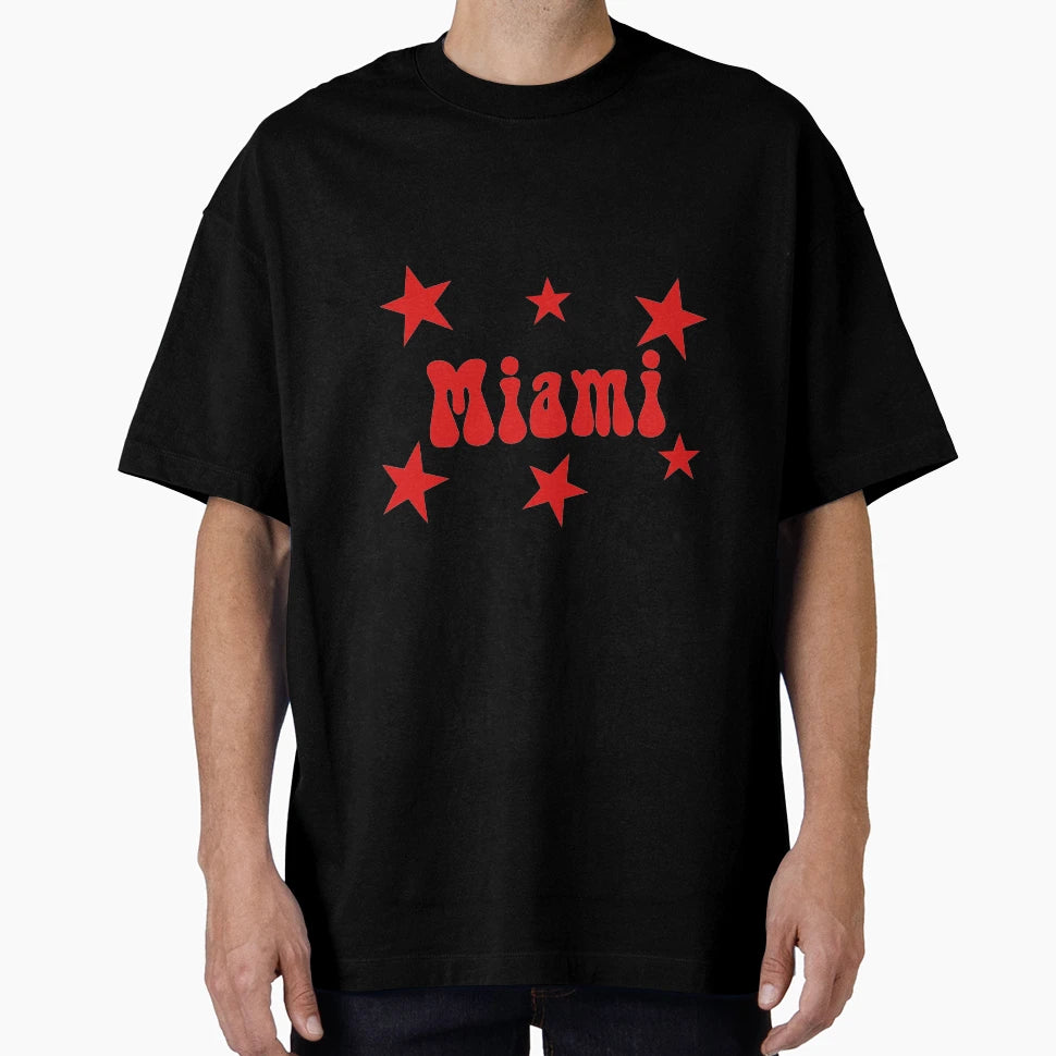 Miami Stars T-Shirt - Graphic Print Unisex - T-Shirt, Sweatshirt, Hoodie