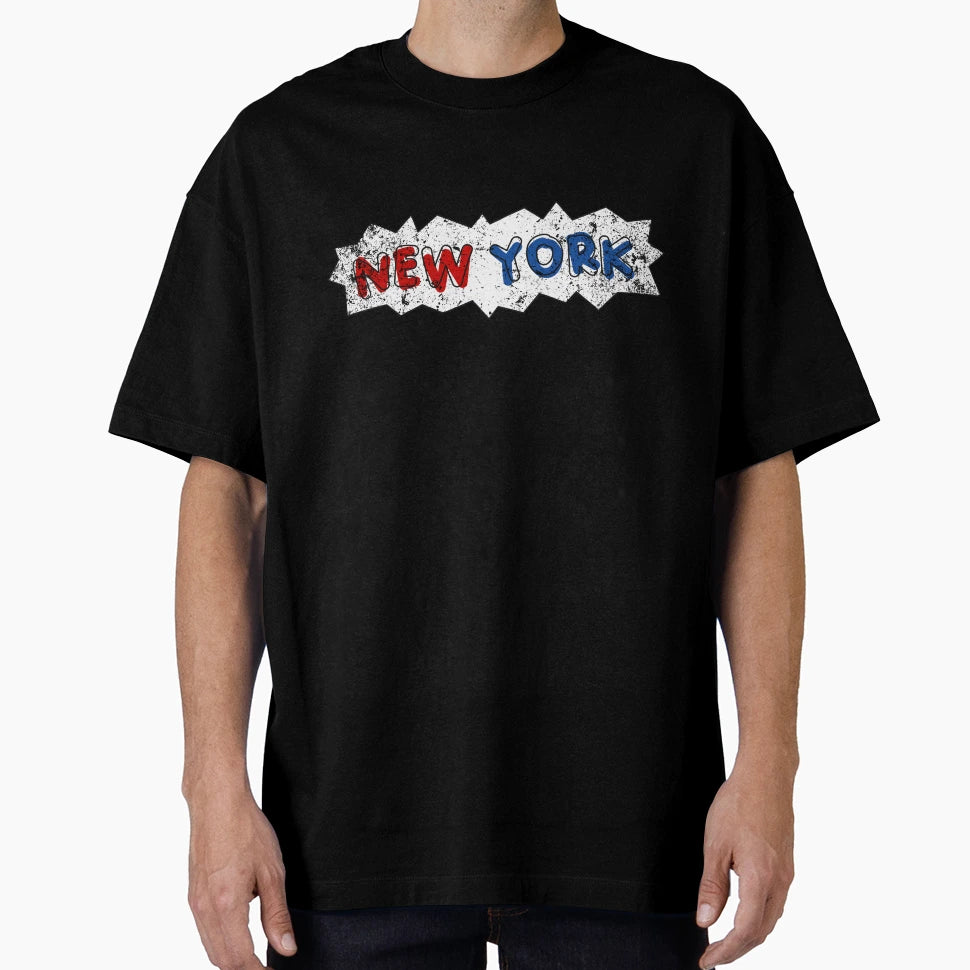 New York State City Usa America T-Shirt - Custom Art Print Unisex - T-Shirt, Sweatshirt, Hoodie