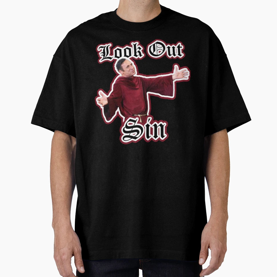 Out Sin T-Shirt - Graphic Print Unisex - T-Shirt, Sweatshirt, Hoodie