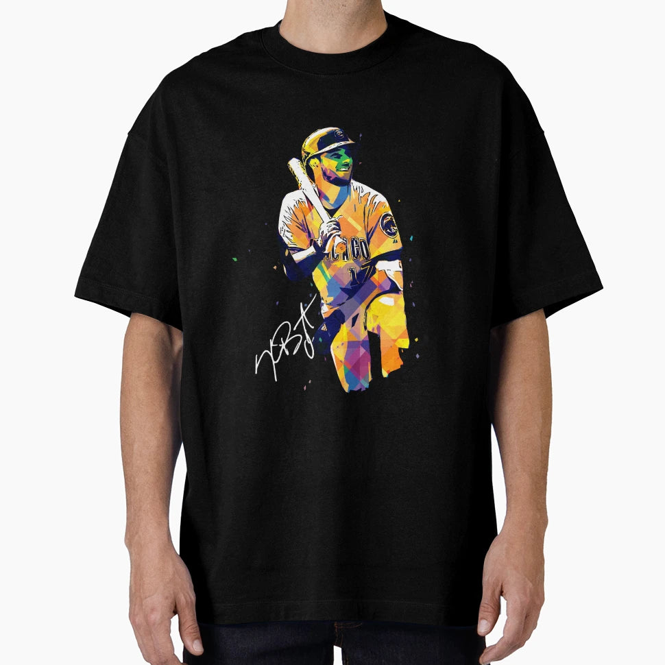Kris Bryant Art T-Shirt - Unique Graphic Unisex - T-Shirt, Sweatshirt, Hoodie