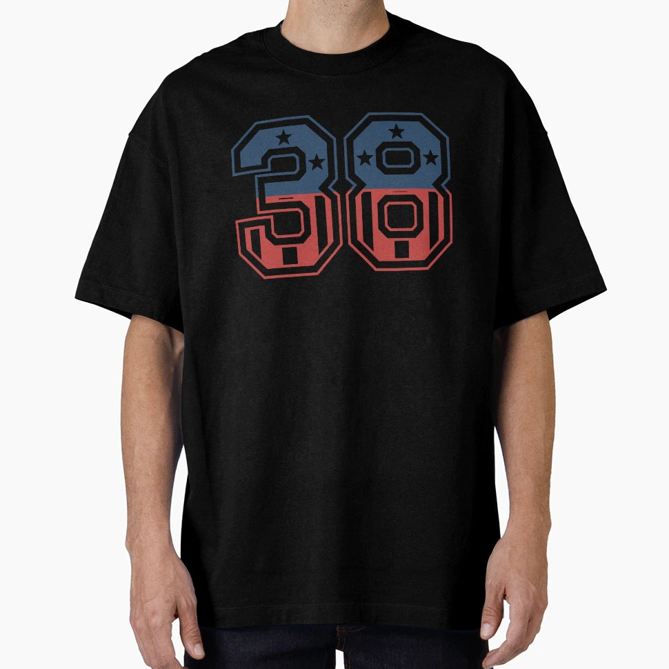 Number 38 Usa T-Shirt - Casual Everyday Wear Unisex - T-Shirt, Sweatshirt, Hoodie