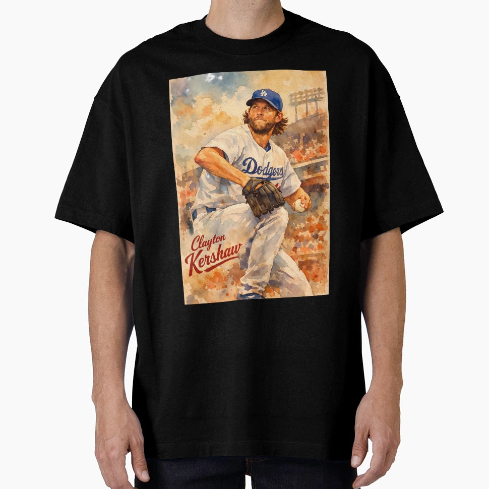 Clayton Kershaw T-Shirt - Unique Graphic Men Women - T-Shirt, Sweatshirt, Hoodie