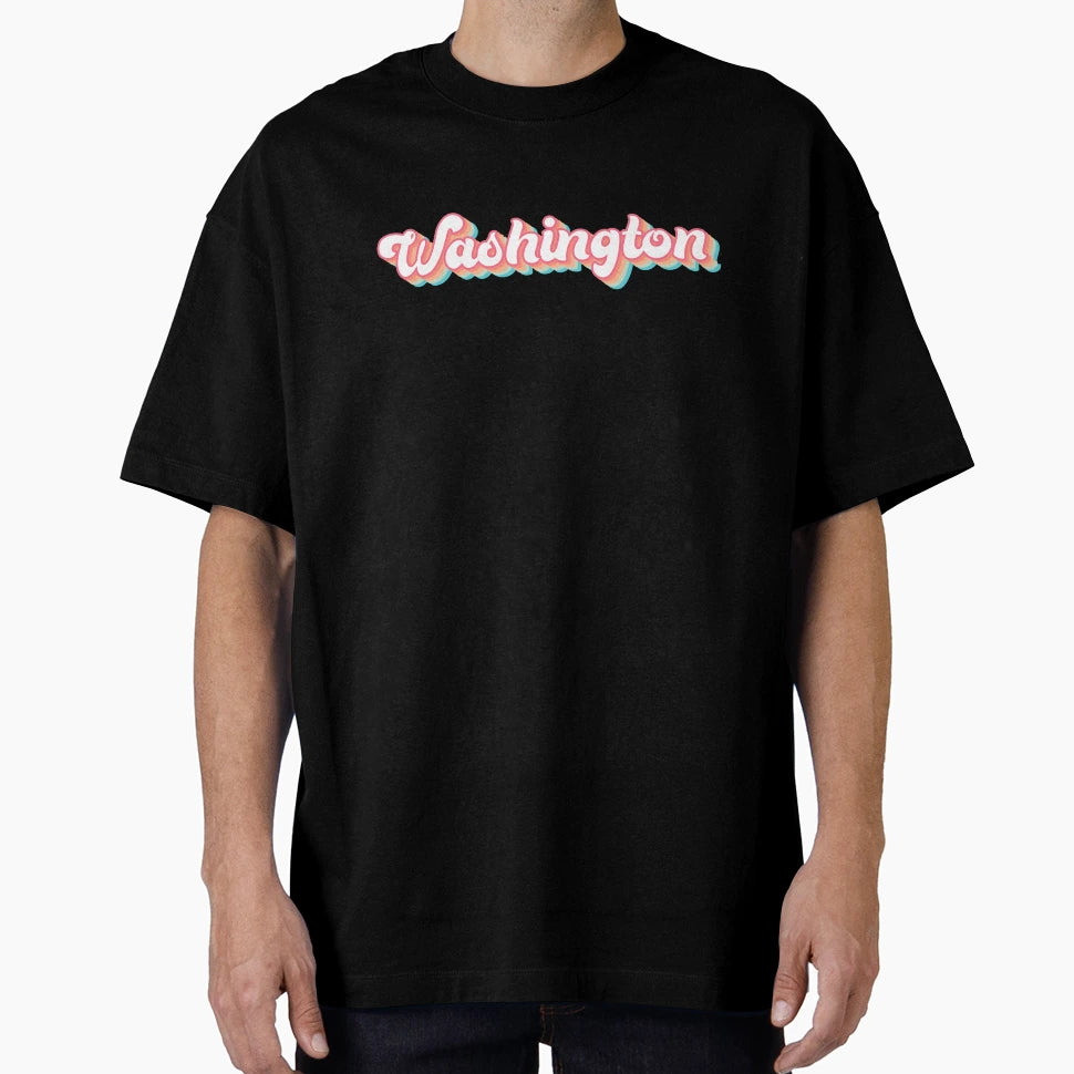 Washington T-Shirt - Minimalist Print Men Women - T-Shirt, Sweatshirt, Hoodie