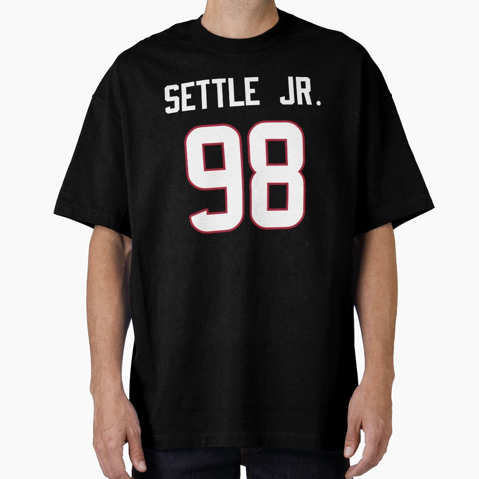 Tim Settle Jr 98 Texans T-Shirt - Unique Graphic Unisex - T-Shirt, Sweatshirt, Hoodie