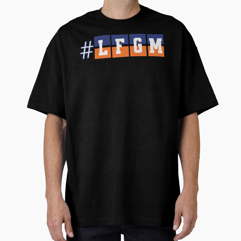 Baseball Lfgm Fan Funny Orange And Blue T-Shirt - Fun Novelty Design Unisex - T-Shirt, Sweatshirt, Hoodie