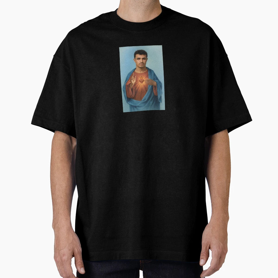 Lando Norris Jesus T-Shirt - Aesthetic Graphic Men Women - T-Shirt, Sweatshirt, Hoodie