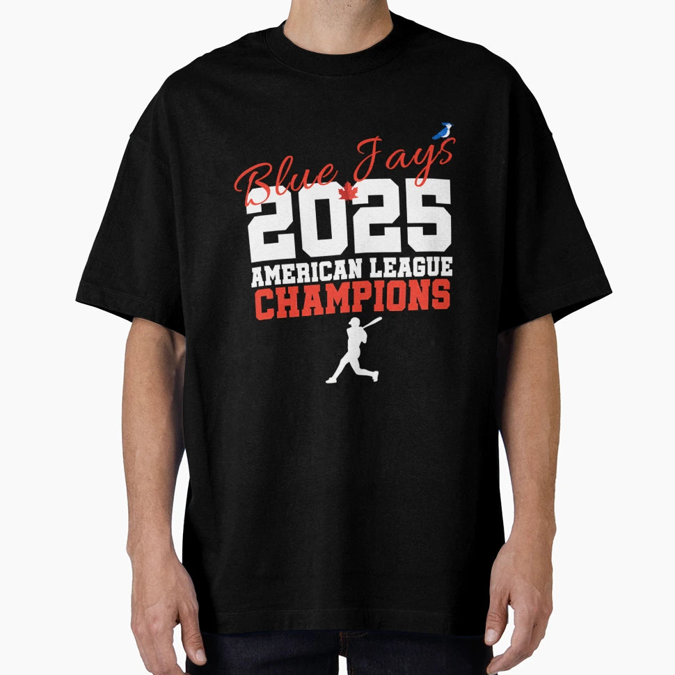 2025 Al Champs Toronto Blue Jays T-Shirt - Novelty Apparel Unisex - T-Shirt, Sweatshirt, Hoodie