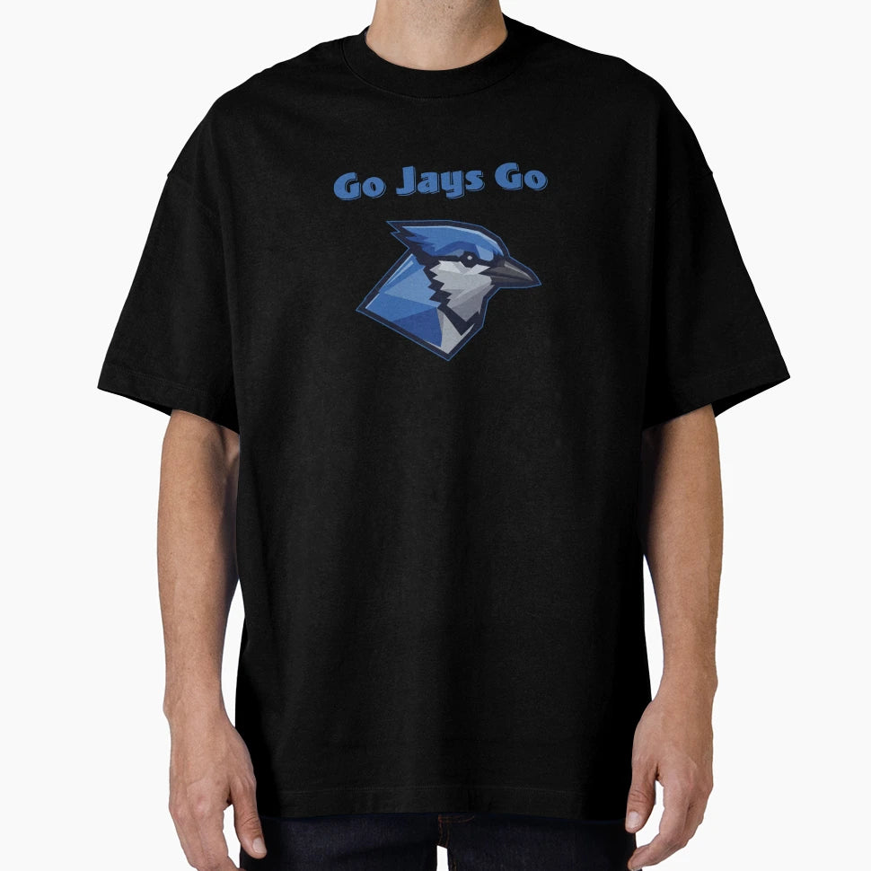Go Jays Go Sports Fan T-Shirt - Fun Novelty Design Men Women - T-Shirt, Sweatshirt, Hoodie