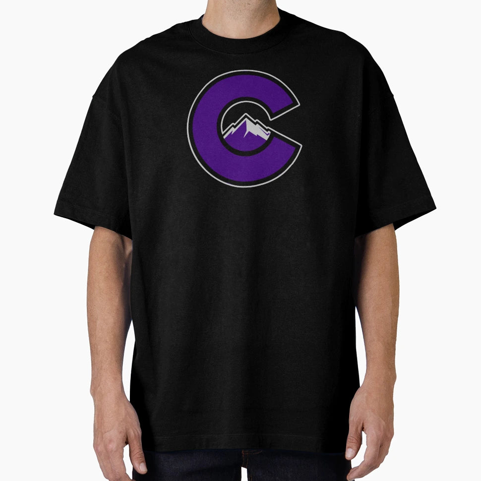 Colorado C Mountain Logo T-Shirt - Fun Novelty Design Unisex - T-Shirt, Sweatshirt, Hoodie