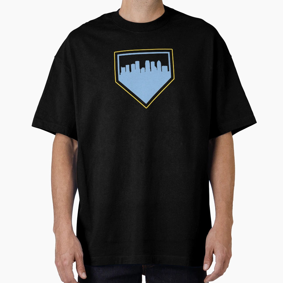 Tampa Baseball Tb Home Skyline T-Shirt - Minimalist Print for Adults - T-Shirt, Sweatshirt, Hoodie