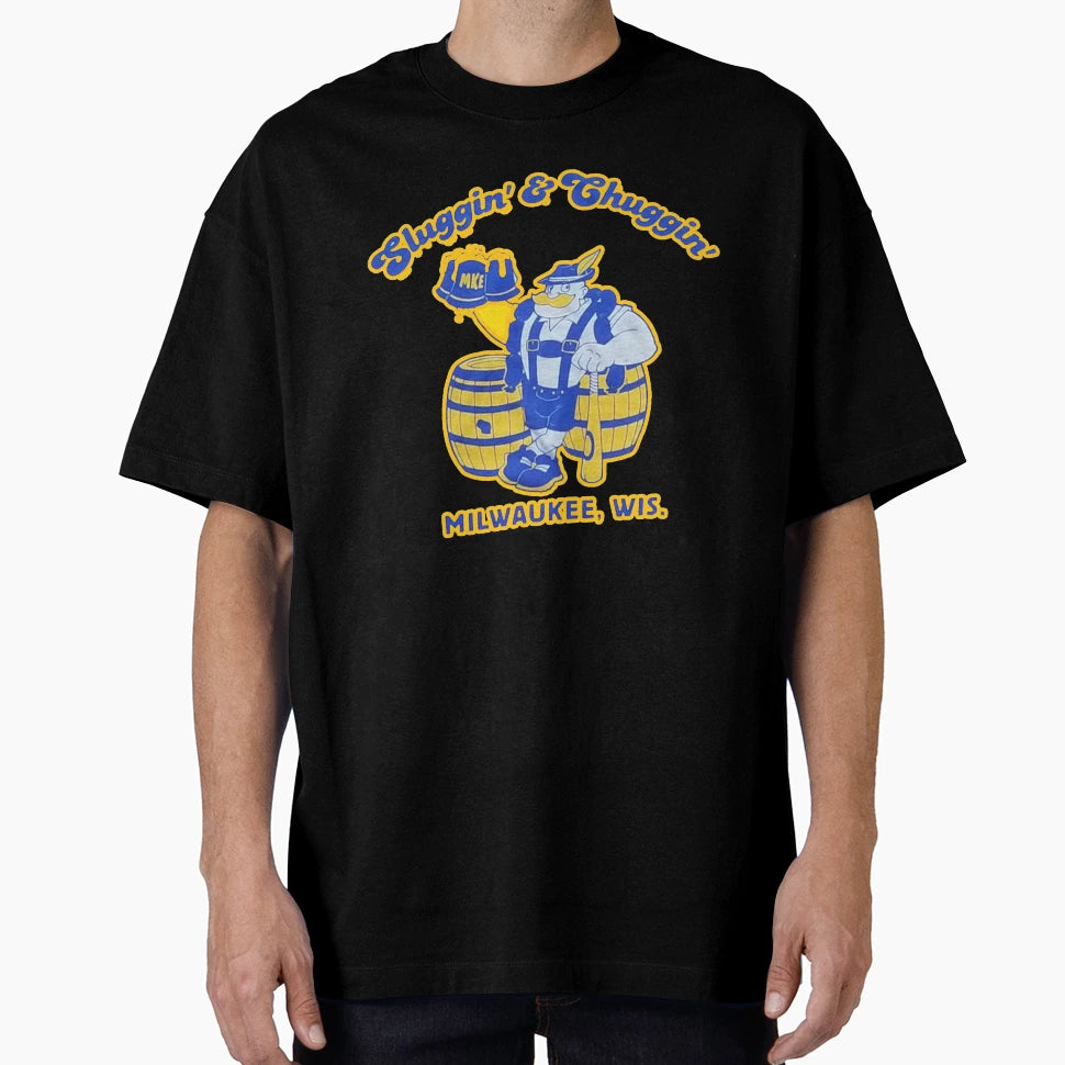 Chug Milwaukee Baseball T-Shirt - Minimalist Print Unisex - T-Shirt, Sweatshirt, Hoodie