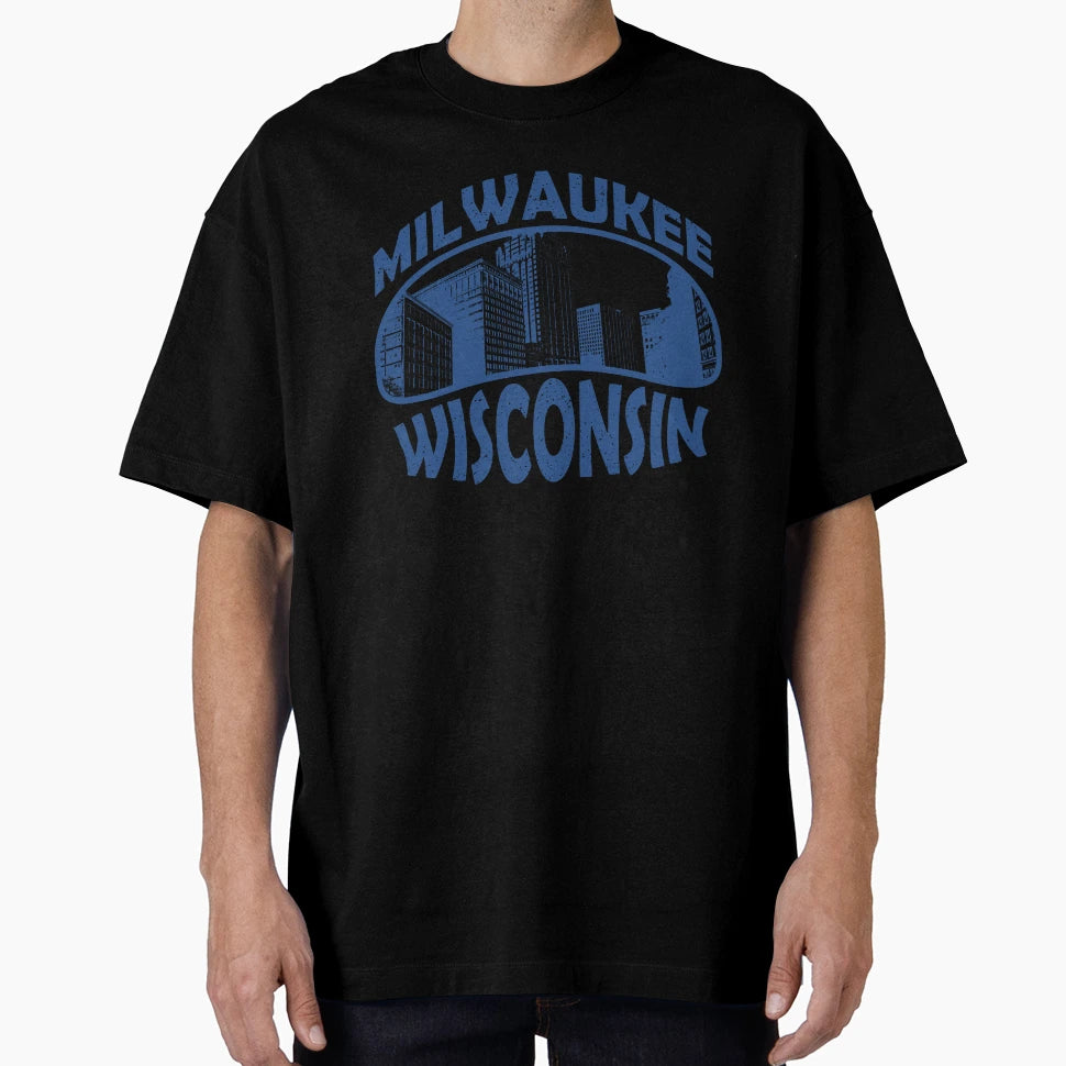 Milwaukee Wisconsin T-Shirt - Trendy Graphic for Adults - T-Shirt, Sweatshirt, Hoodie