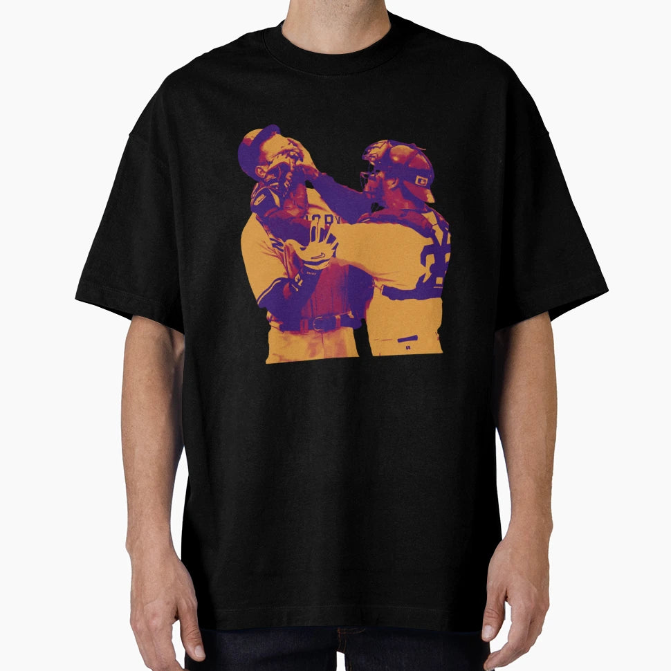 Jasonn Varitekk Alexx Rodriguezz Brawl Red T-Shirt - Unique Graphic Unisex - T-Shirt, Sweatshirt, Hoodie