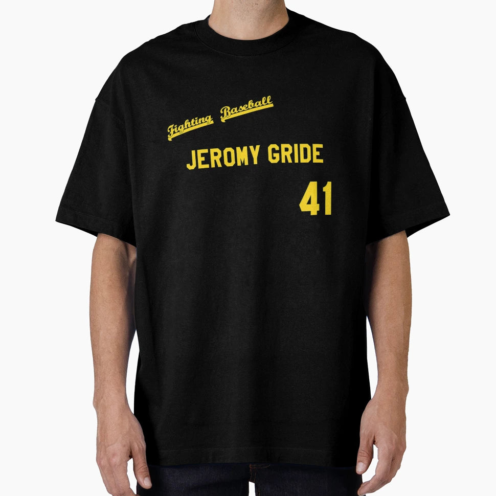 Jeromy Gride Baseball Jersey Meme T-Shirt - Graphic Print Unisex - T-Shirt, Sweatshirt, Hoodie