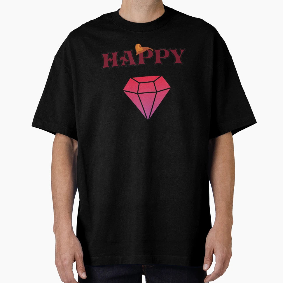 Happy T-Shirt - Novelty Apparel Unisex - T-Shirt, Sweatshirt, Hoodie