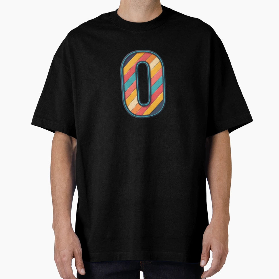 Number 0 T-Shirt - Graphic Print for Adults - T-Shirt, Sweatshirt, Hoodie
